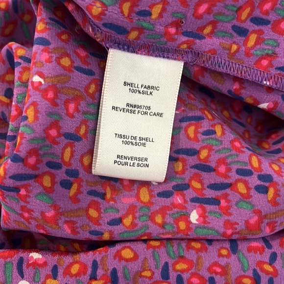 Rebecca’s Taylor Print Silk Dress - Picture 7 of 8